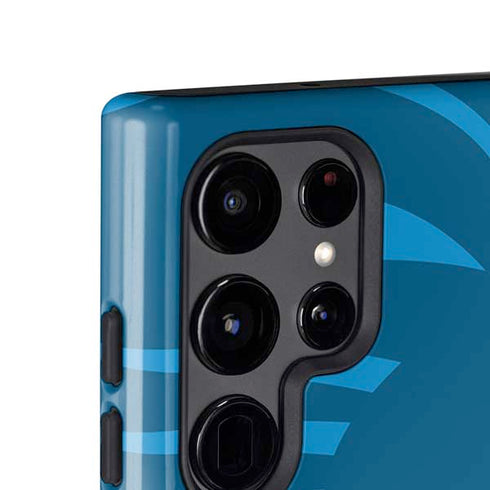 NFL Carolina Panthers Double Vision Galaxy S25 Ultra Impact Case